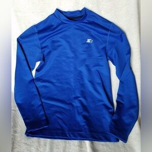 Starter Royal Blue Long Sleeve Dri-Star Athletic Shirt